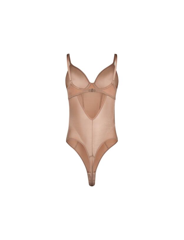 Gossard Glossies Sheer Body Beige
