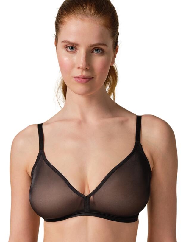 Gossard Glossies Non-Wired Bralette Black