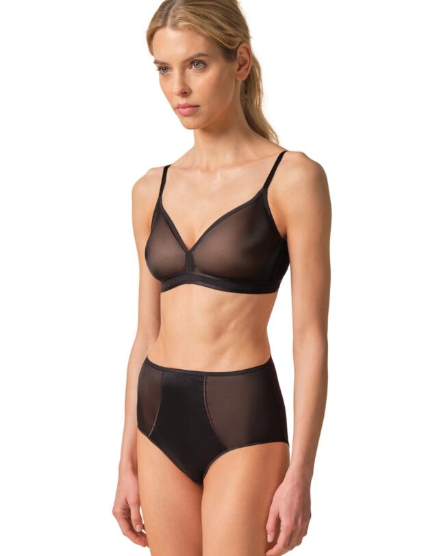Gossard Glossies Non-Wired Bralette Black