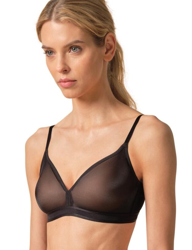 Gossard Glossies Non-Wired Bralette Black