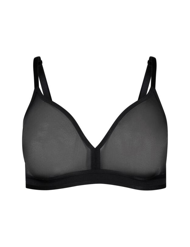 Gossard Glossies Non-Wired Bralette Black