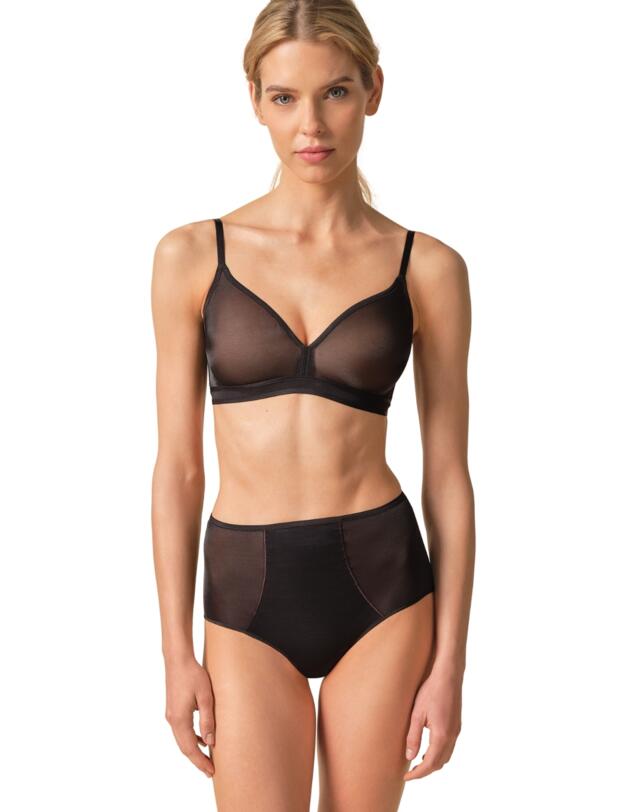 Gossard Glossies Non-Wired Bralette Black