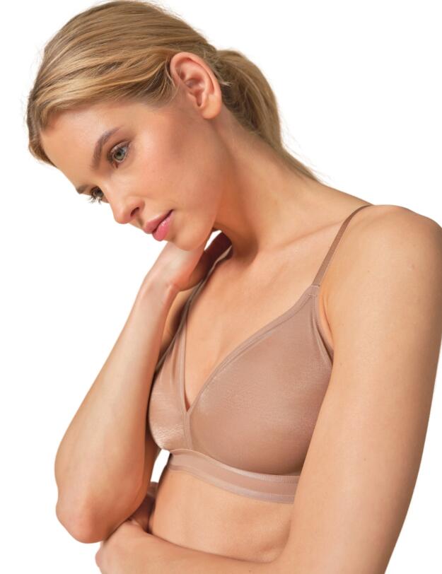 Gossard Glossies Non-Wired Bralette Beige