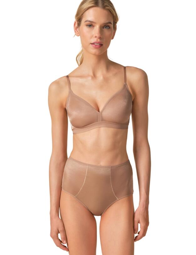 Gossard Glossies Non-Wired Bralette Beige