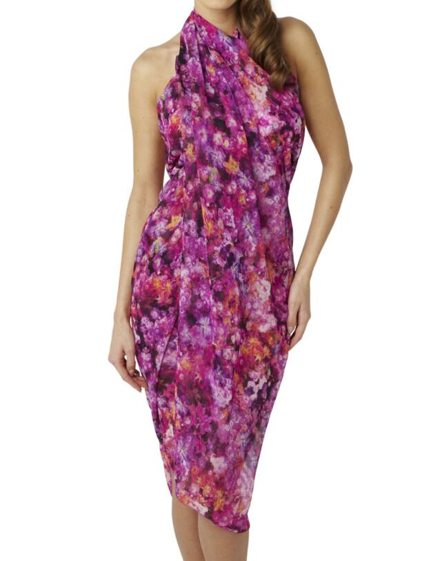 SW0785 Panache Savannah Sarong Floral Print - SW0745 Floral Print