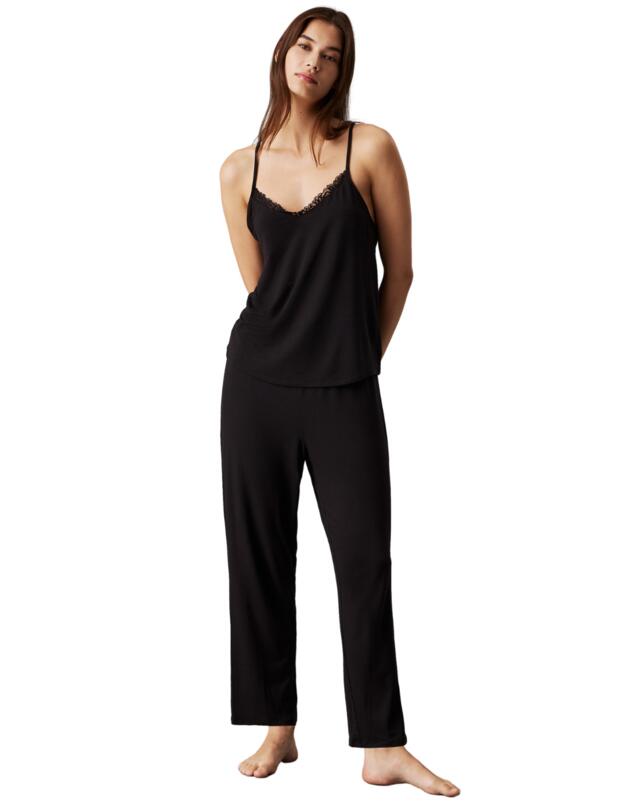 Calvin Klein CK Attraction Cami Pyjama Top Black