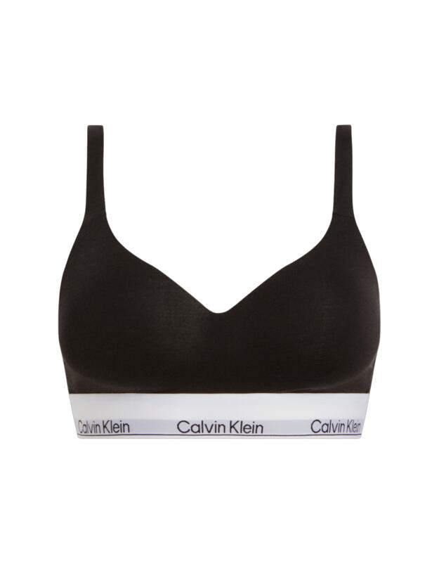 Calvin Klein Modern Cotton Lift Bralette Black