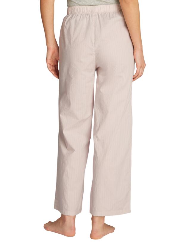Calvin Klein Poplin Pyjama Bottoms Steady Stripe/ Grey Morn