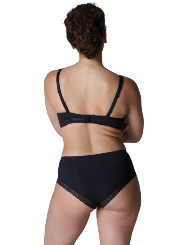Simone Perele Eugenie Plunging Underwired Bra Black
