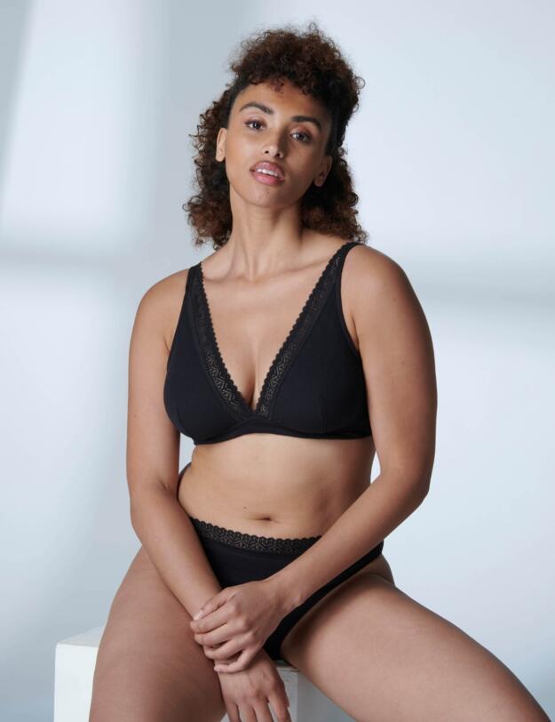 Simone Perele Eugenie Structured Wireless Bra Black