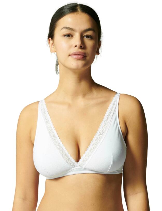 Simone Perele Eugenie Structured Wireless Bra White