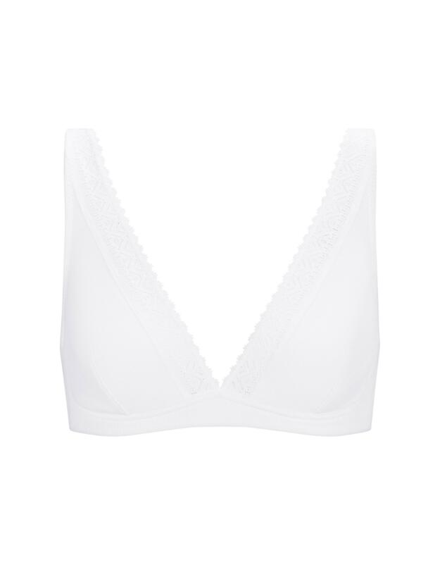 Simone Perele Eugenie Structured Wireless Bra White