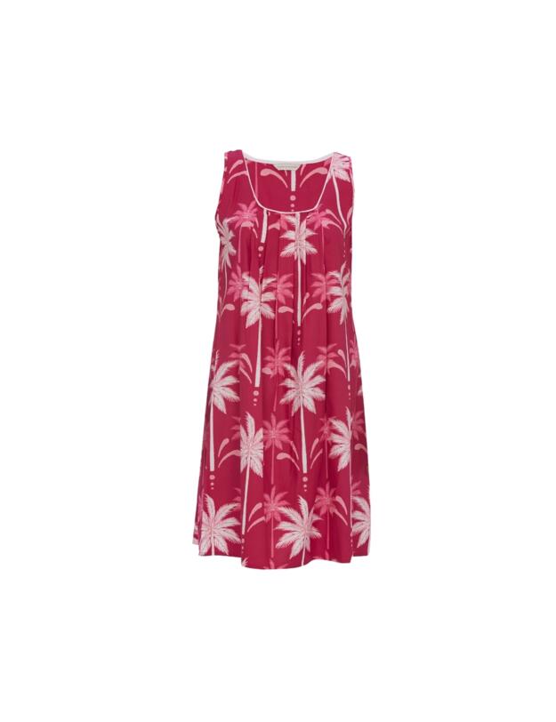 Cyberjammies Kayla Palm Short Nightdress Berry Mix