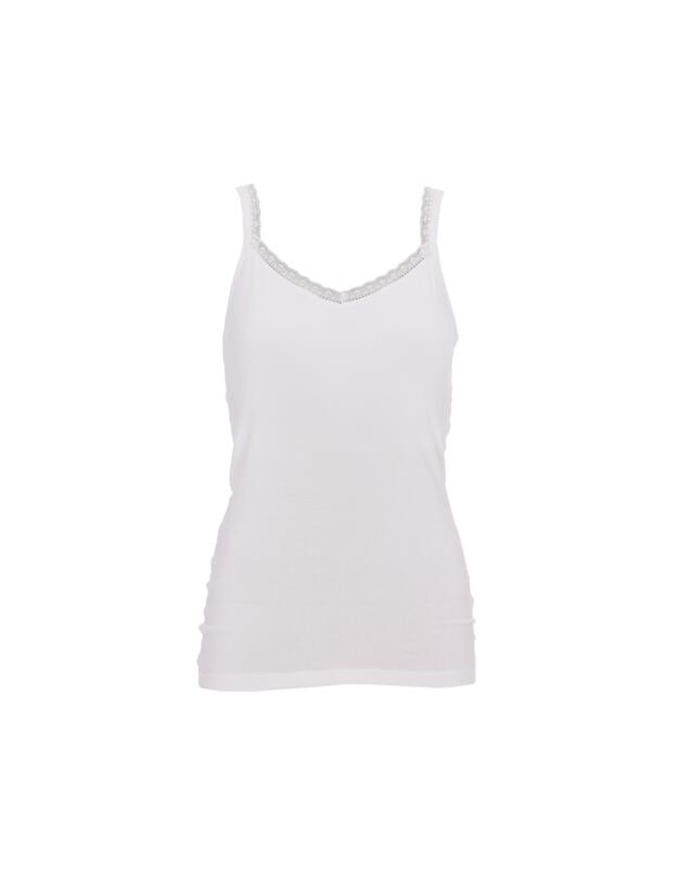 Cyberjammies Kayla Jersey Hidden Support Vest White