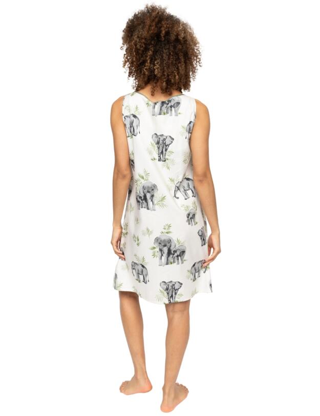 Cyberjammies Eloise Short Nightdress Cream Mix