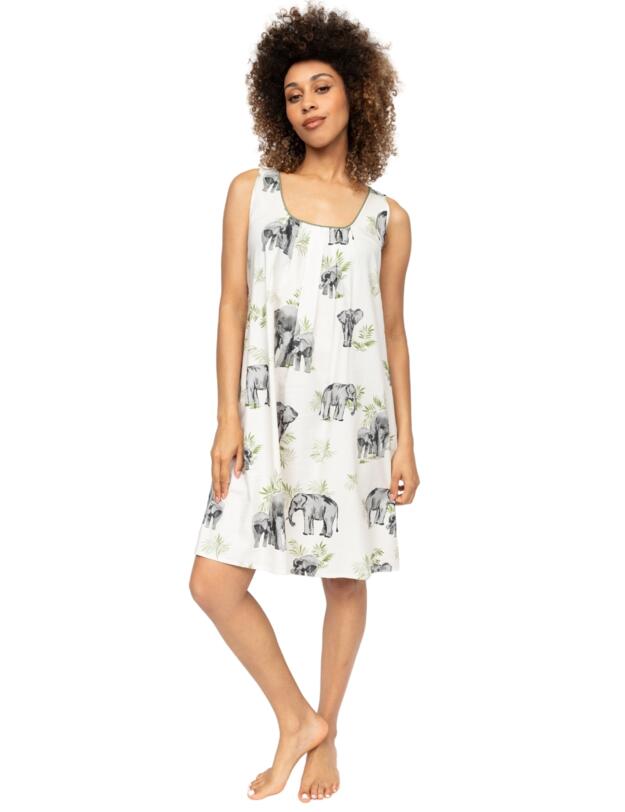 Cyberjammies Eloise Short Nightdress Cream Mix