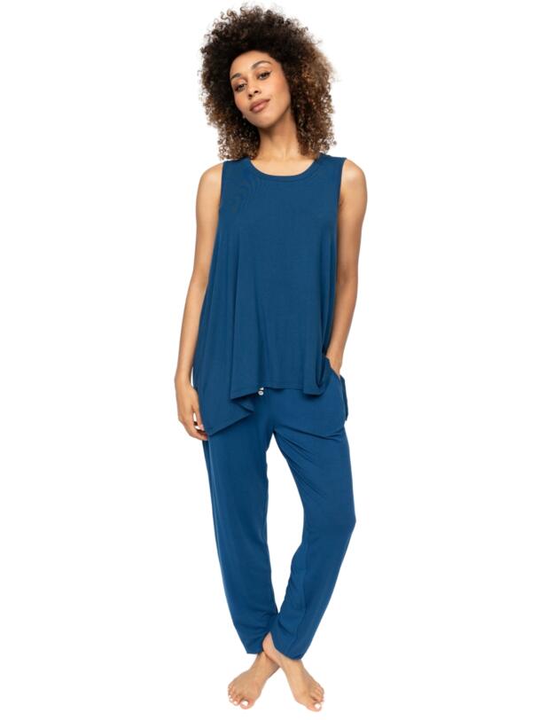 Cyberjammies Harriet Jersey Pyjama Bottoms Teal Blue