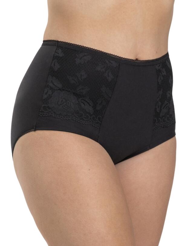 Miss Mary Of Sweden Lovely Lace Panty Girdle Black