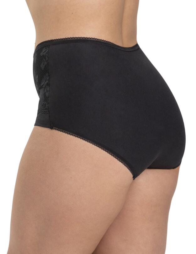 Miss Mary Of Sweden Lovely Lace Panty Girdle Black