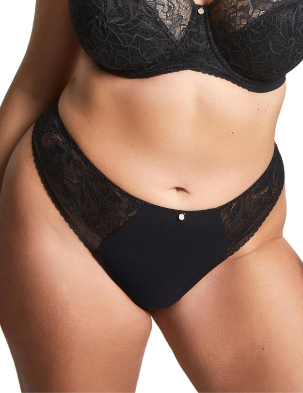 10809 Sculptresse by Panache Dream Thong - 10809 Black 