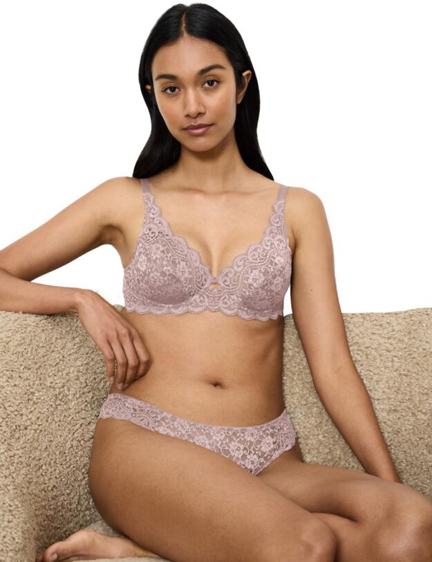Triumph Amourette Wired Bra Mauve Rose