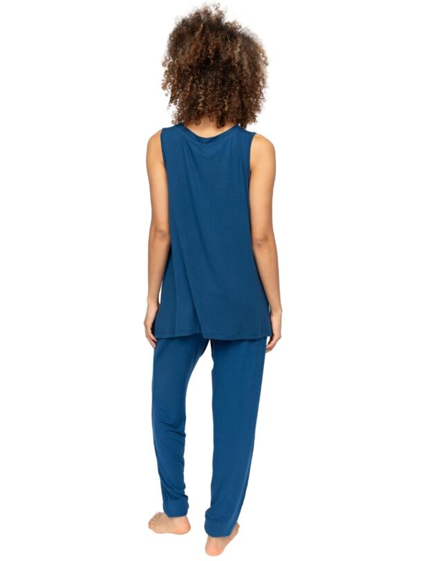 Cyberjammies Harriet Jersey Relaxed Vest Teal Blue