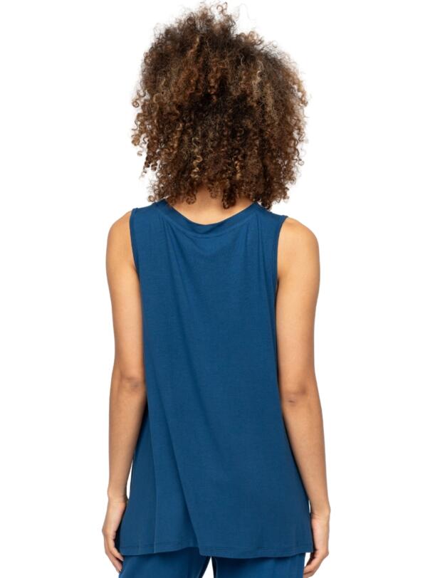 Cyberjammies Harriet Jersey Relaxed Vest Teal Blue