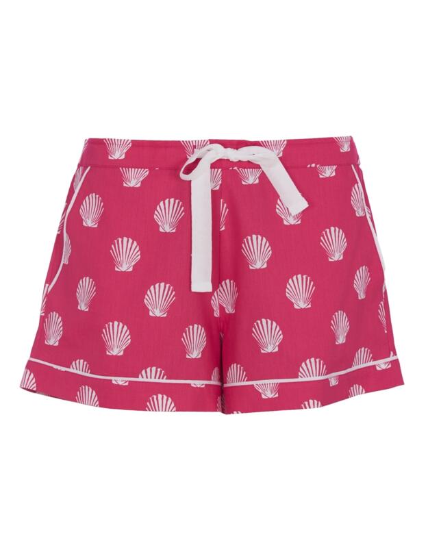Cyberjammies Sofia Shell Print Shorts Pink Mix