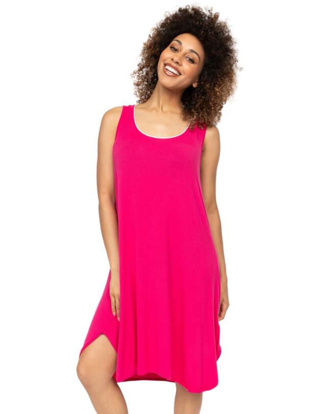 Cyberjammies Sofia Jersey Swing Nightdress Bright Pink