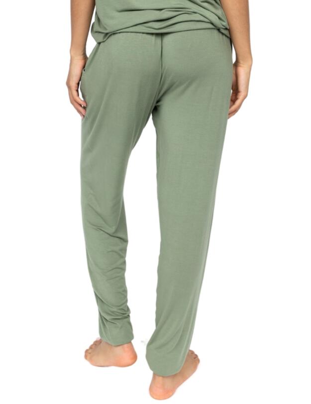 Cyberjammies Lea Jersey Pyjama Bottoms Sage Green