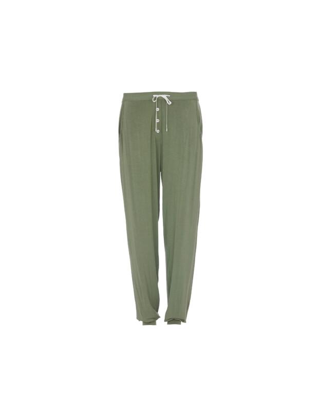 Cyberjammies Lea Jersey Pyjama Bottoms Sage Green
