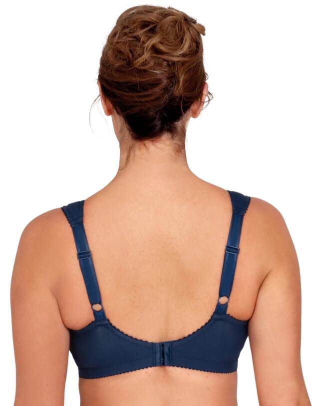 Miss Mary Of Sweden Lovely Lace Support Bra Dark Blue