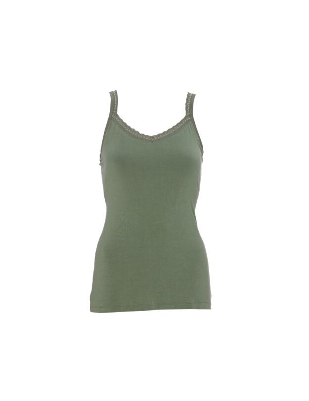 Cyberjammies Lea Jersey Hidden Support Vest Sage Green