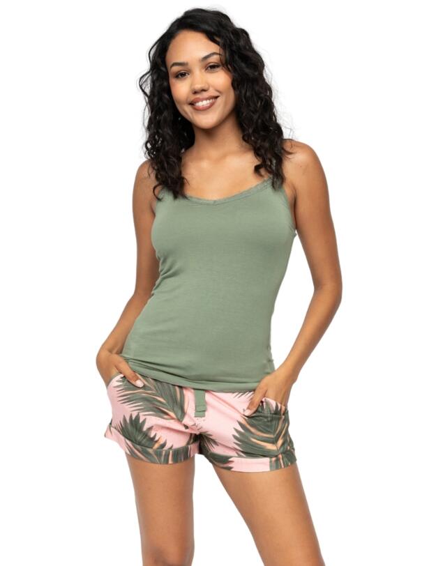 Cyberjammies Lea Jersey Hidden Support Vest Sage Green