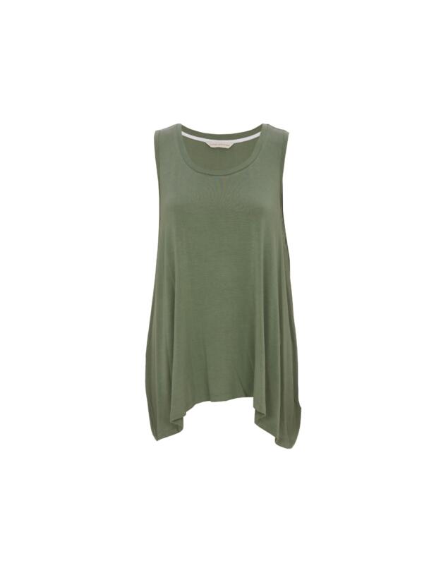 Cyberjammies Lea Jersey Relaxed Vest Sage Green