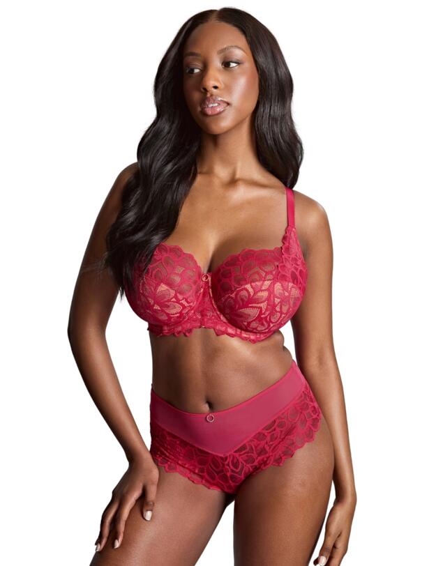 Panache Allure Deep Brief Raspberry
