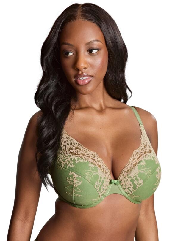 Panache Ana High Apex Plunge Bra Sage/Sand