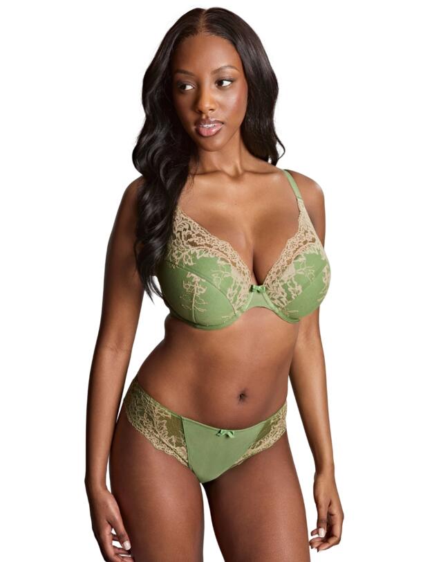 Panache Ana High Apex Plunge Bra Sage/Sand