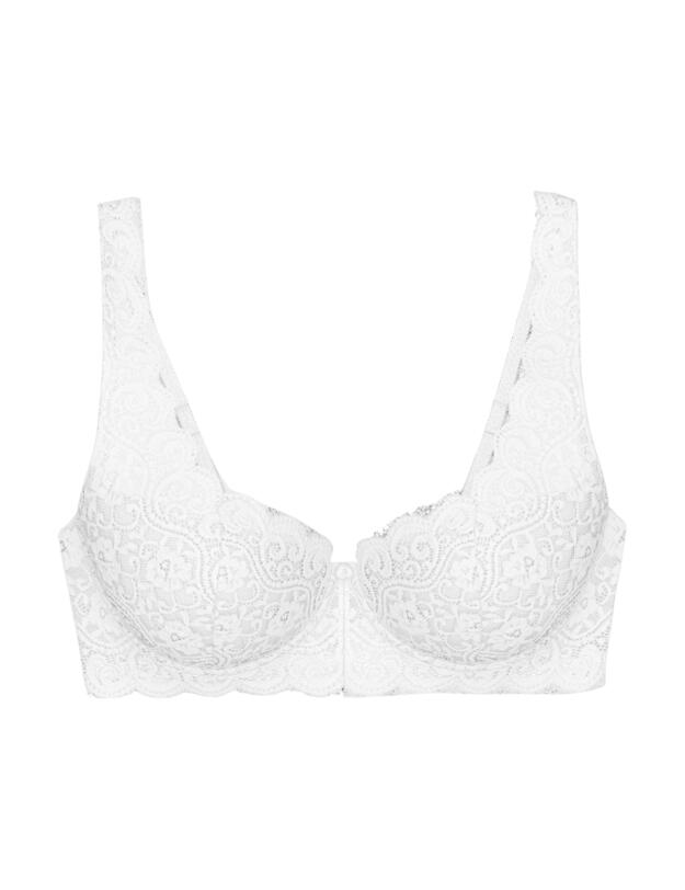 Triumph Amourette Half Padded Balcony Bra White 
