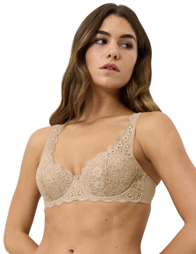 Triumph Amourette Half Padded Balcony Bra Skin 