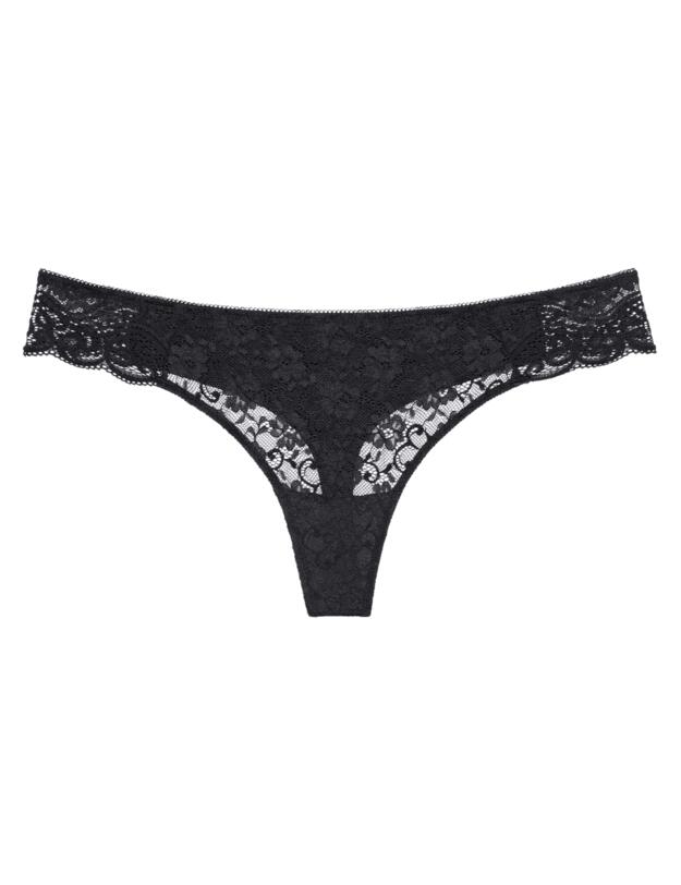 Triumph Amourette Hipster Thong Black 