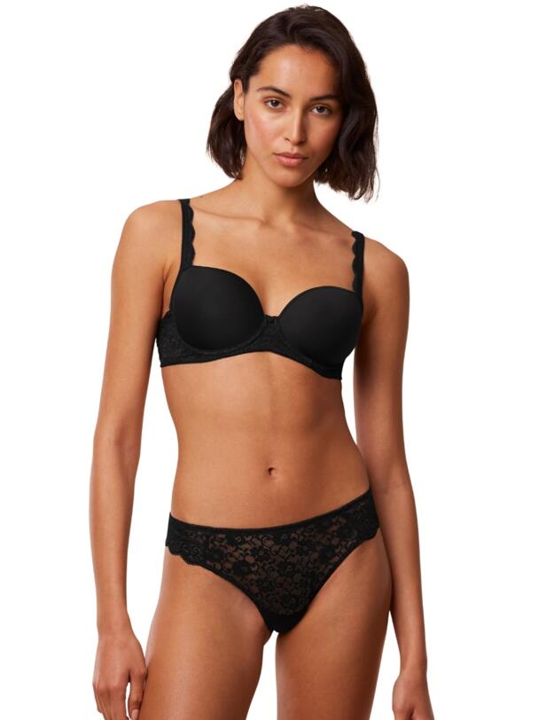 Triumph Amourette Hipster Thong Black 