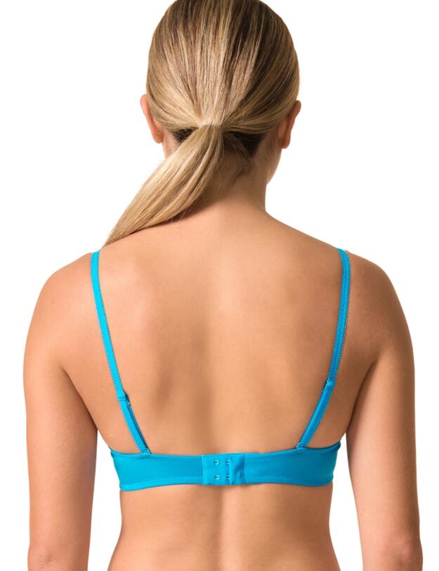 Gossard Glossies Sheer Bra Atomic Blue