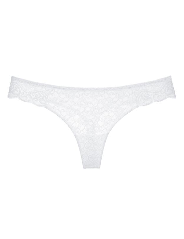 Triumph Amourette Hipster Thong White 