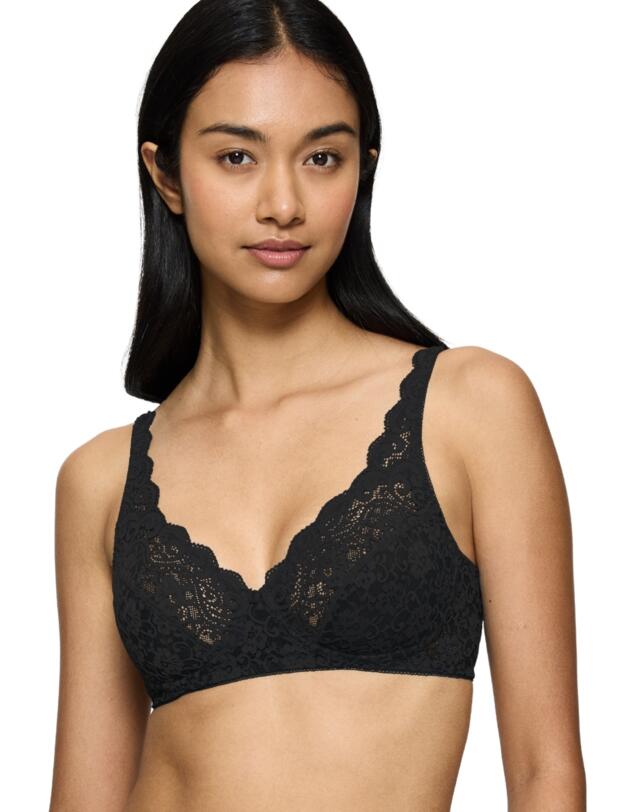 Triumph Amourette Non Wired Bra Black 