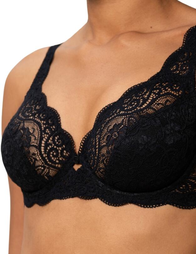 Triumph Amourette Underwired Bra Black 