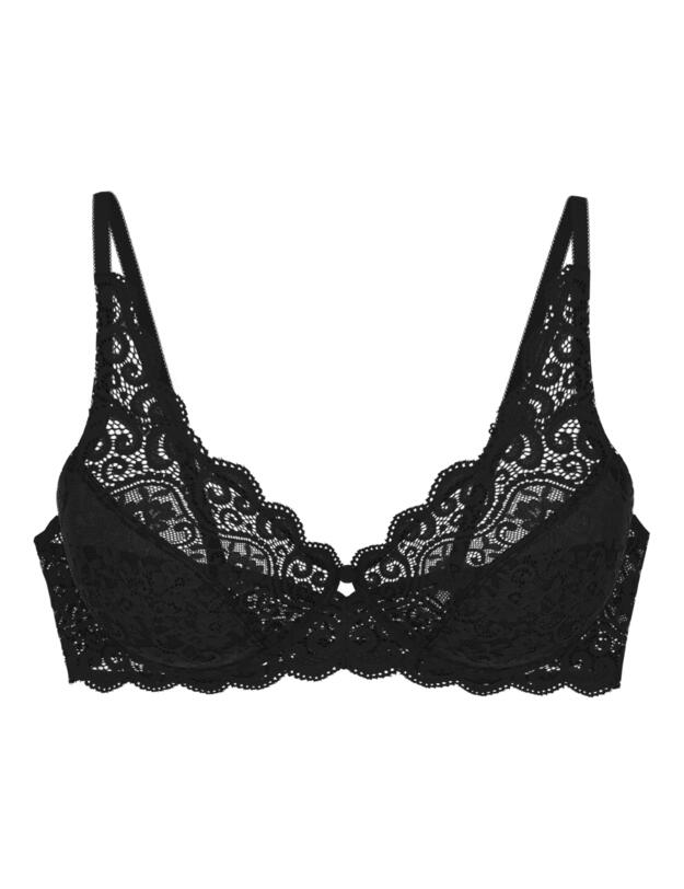Triumph Amourette Underwired Bra Black 