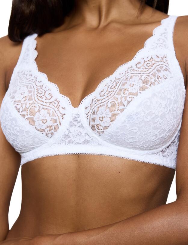 Triumph Amourette Non Wired Bra White 