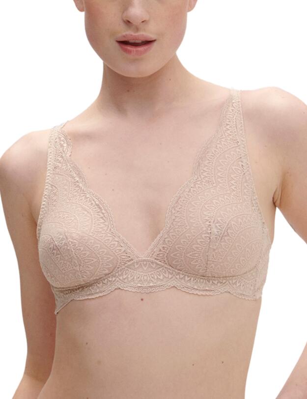 Simone Perele Karma Wireless Bra Peau Rosee