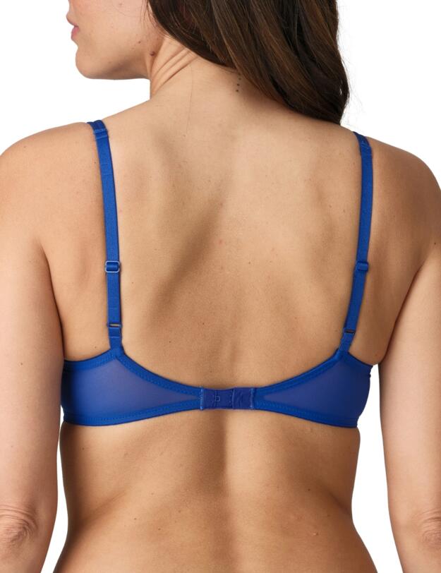 Marie Jo Melipha Padded Heartshape Bra Blue Print 